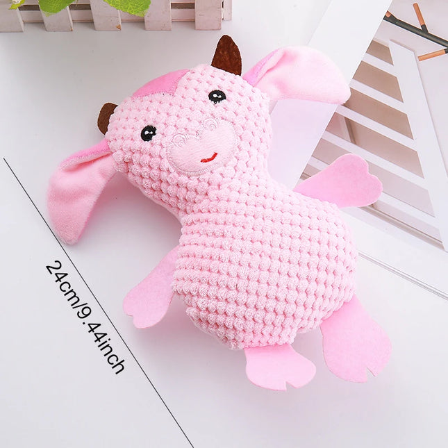 Jouet couineur en peluche pour chien
