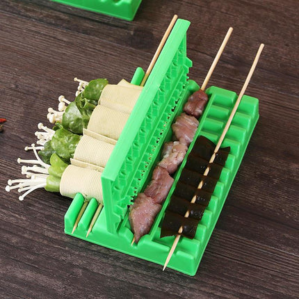 Outil multifonctionnel pour brochettes de barbecue