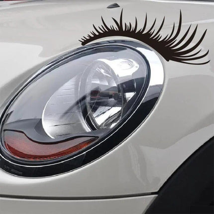 Reflective Car Headlight Eyebrow Stickers - Wnkrs