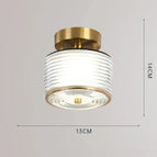 3-color lamp / Cylinder White