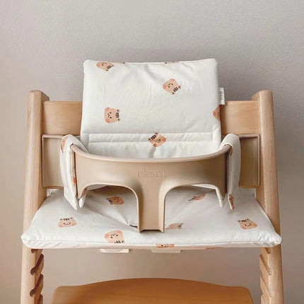 Portable Baby Dining Chair Cushion with Non-Slip Design and Animal Motifs - Wnkrs