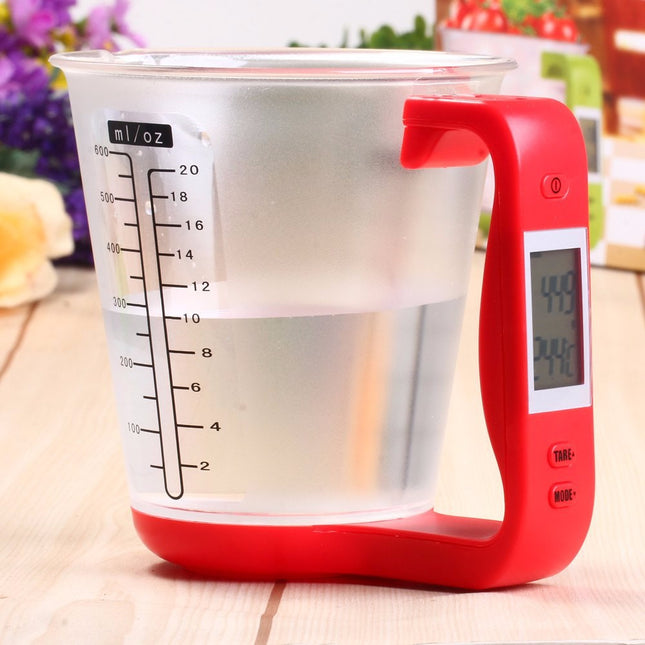 Electronic Weighing 1KG Kitchen Measuring Cup Scale Liquid Food Milk Coffee Scale - Wnkrs