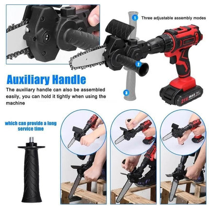 6 Inch Chainsaw Drill Attachment - Wnkrs