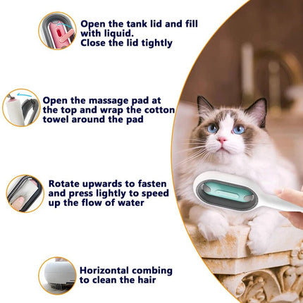 Peigne multifonction pour chat : la solution de toilettage ultime pour votre animal de compagnie