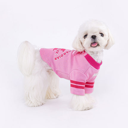 Sudadera elegante para perro para otoño e invierno