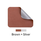 Brown & Silver