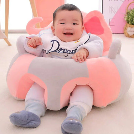 Plush Baby Support Seat: Comfortable Learning-to-Sit Chair - Wnkrs