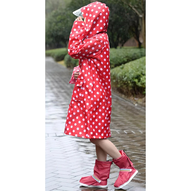 Poncho impermeable con capucha para lluvia