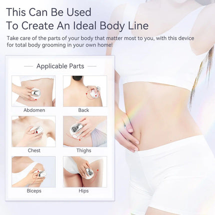 UltraSlim Body Toning Device with LED Photon & Waterproof Features - Wnkrs