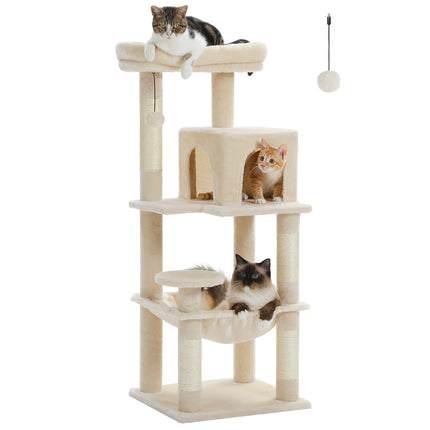 Torre de árbol para gatos de varios niveles