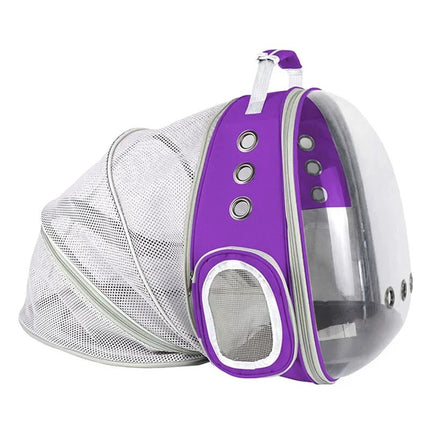 Expandable Space Capsule Pet Carrier Backpack