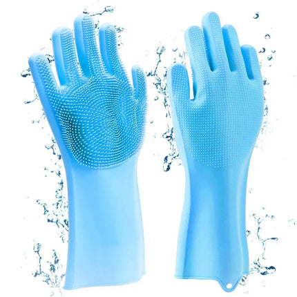 Guantes de silicona para el cuidado de mascotas