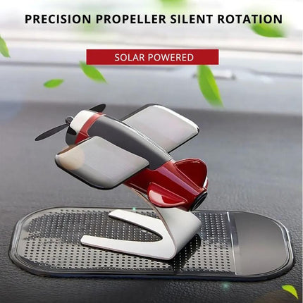 Désodorisant pour voiture en forme d'avion solaire – Transformez l'atmosphère de votre véhicule