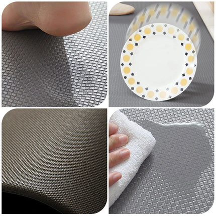 Gray Waterproof Anti-Fatigue Kitchen Mats - Wnkrs