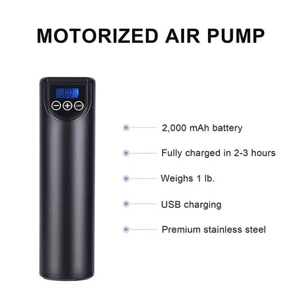 Portable 12V 150PSI Electric Air Pump with LCD Display - Wnkrs