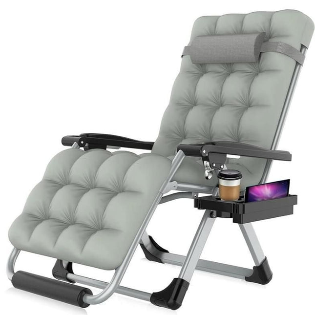 26In Zero Gravity Lounge Chair with Removable Cushion & Headrest - Wnkrs