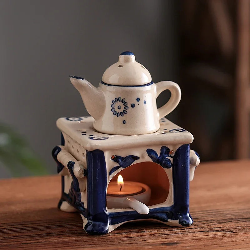 Ceramic Tea Warmer & Aroma Holder