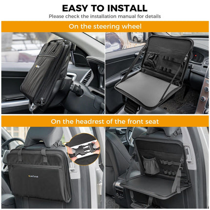 Universal Foldable Car Work Table and Laptop Holder - Wnkrs