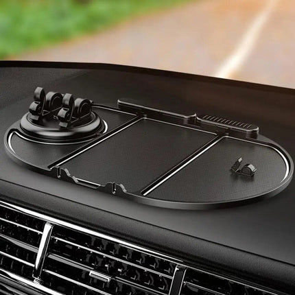 Universal Silicone Car Dashboard Anti-Slip Mat with Phone Holder - Wnkrs