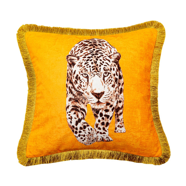 Fashion Leopard Sofa Waist Cushion Tide Brand Pillowcase - Wnkrs