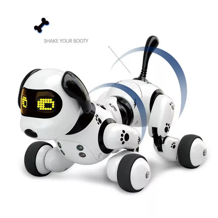 Interactive AI Robot Dog - Smart 2.4G Wireless, Programmable and Talking Toy for Kids - Wnkrs