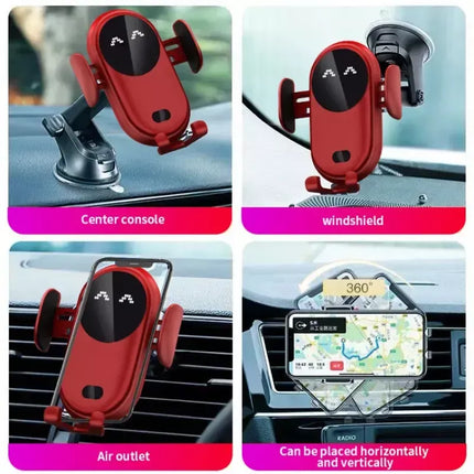 Universal Car Stand Wireless Charger Smart Sensor Air Outlet Mount - Wnkrs