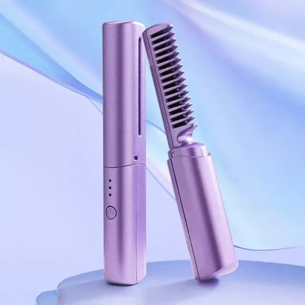 Wireless USB Portable Hair Straightener Curly Hair Comb - Wnkrs