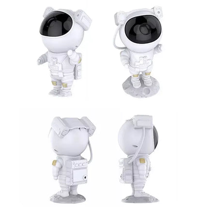 Starry Sky Astronaut Night Light Galaxy Projector Lamp with Remote Control and Timer - Wnkrs