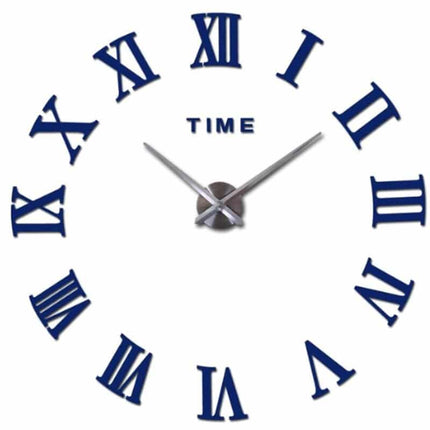 DIY Roman Numerals Wall Clock - wnkrs