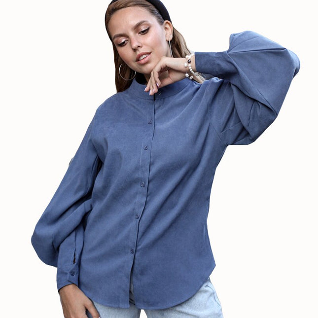 Long Lantern Sleeve Vintage Shirt - Wnkrs