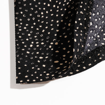 Women's Casual Dotted Short Sleeved Shirt - Wnkrs