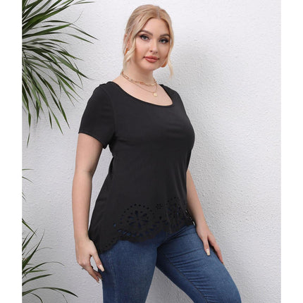 Casual Plus Size Tee - Wnkrs