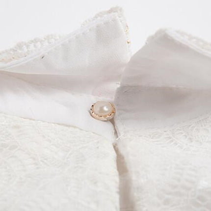 Women's Vintage  Lace Long Sleeved Blouse - Wnkrs