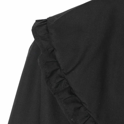 Women's Black and White Blouse - Wnkrs