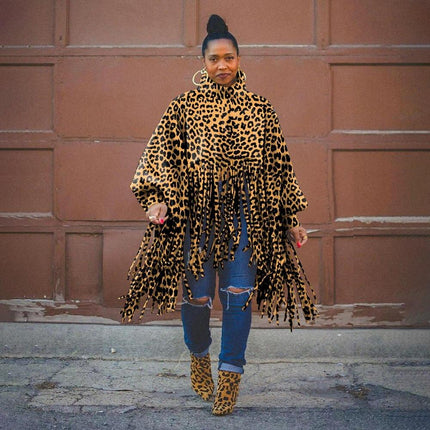 Turtleneck Loose Shirt for Plus Size Women - Wnkrs