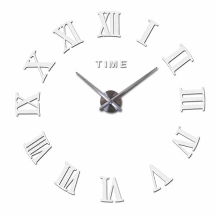 DIY Roman Numerals Wall Clock - wnkrs