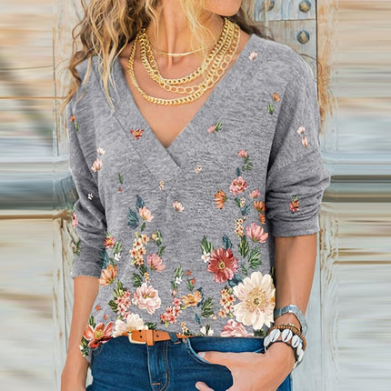 Women's Deep V-Neck Shirt - Wnkrs