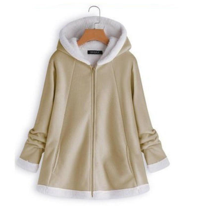 Long Sleeved Zipper Plush Jacket - Wnkrs