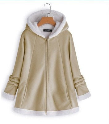 Long Sleeved Zipper Plush Jacket - Wnkrs