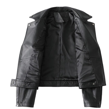 Women's Leather Biker Jacket - Wnkrs