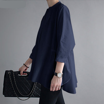 Women's Casual Loose Oversize Blouse - Wnkrs