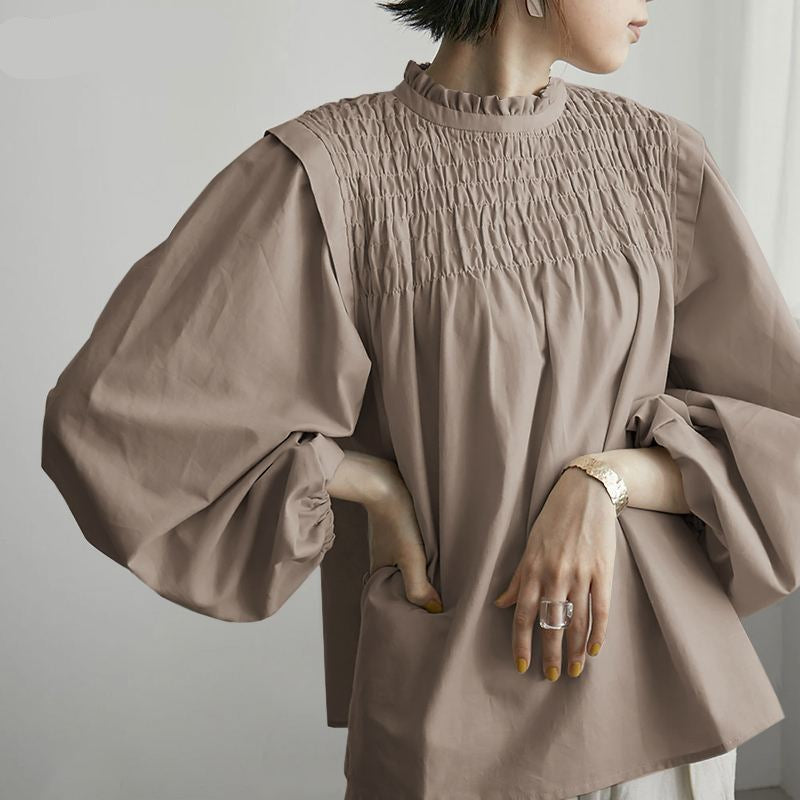 Women's Fashion Long Sleeved Blouse