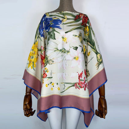 Women's Loose Silk Tunic - Wnkrs