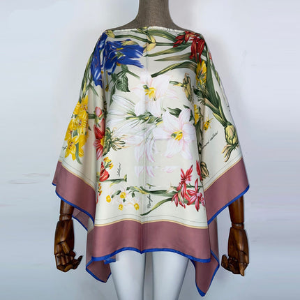 Women's Loose Silk Tunic - Wnkrs