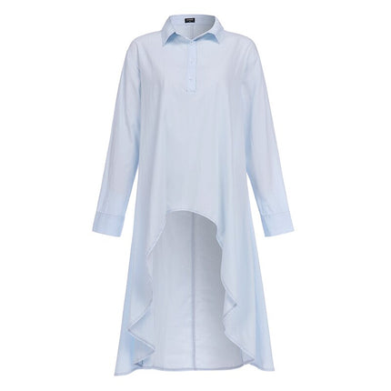 Women's Assymetrical Solid Blouse - Wnkrs