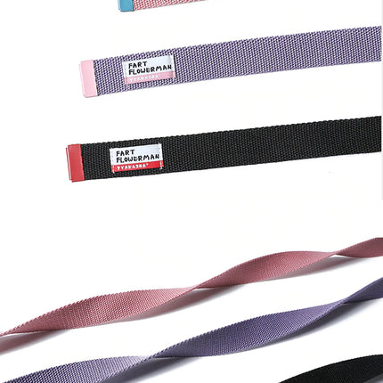 Unisex Casual Style Double Ring Belt - Wnkrs