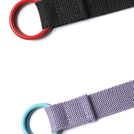 Unisex Casual Style Double Ring Belt - Wnkrs