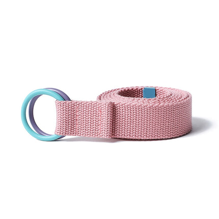 Unisex Casual Style Double Ring Belt - Wnkrs
