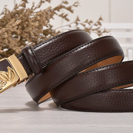 Elegant Genuine Leather Women’s Belt - Wnkrs