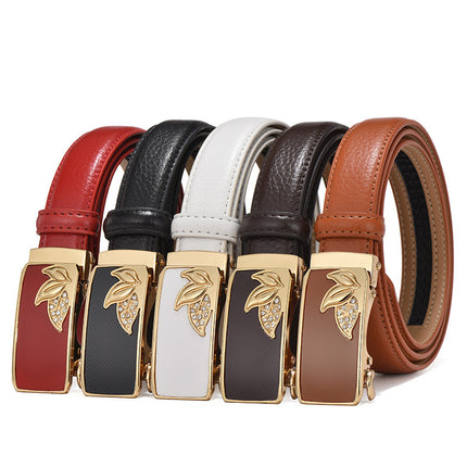 Elegant Genuine Leather Women’s Belt - Wnkrs